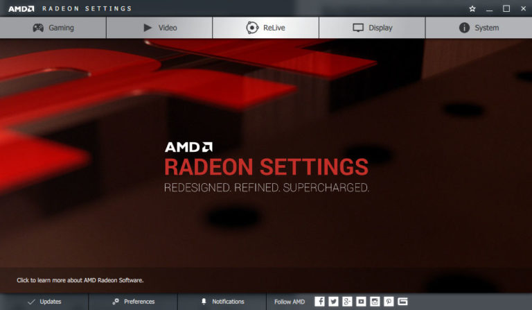Обзор AMD Radeon Software Crimson Edition