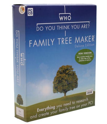 Кто ты, по-твоему, такой?  Family Tree Maker Deluxe Обзор