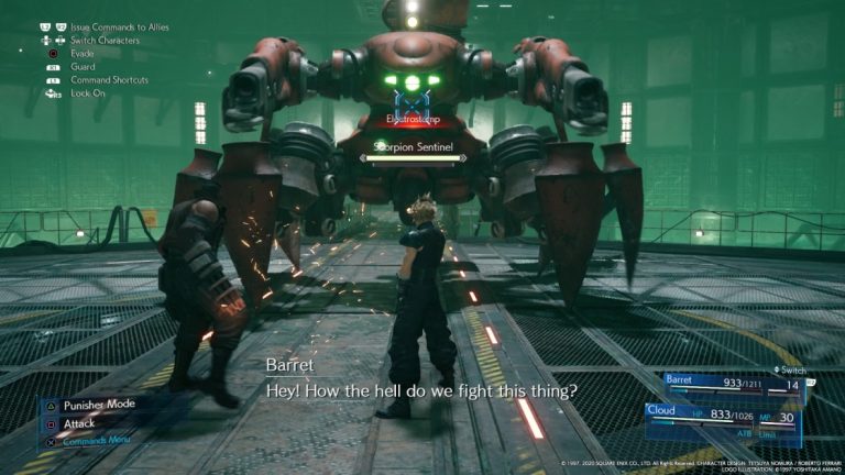 Final Fantasy VII Remake (для PlayStation 4) Обзор
