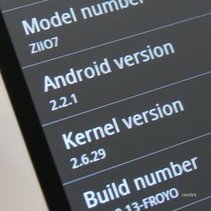 Обновление Android 2.2 для Creative ZiiO 7 прибывает по расписанию