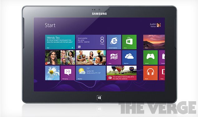 Новая линейка Samsung ATIV также получит 10,1-дюймовый планшет с Windows 8 RT