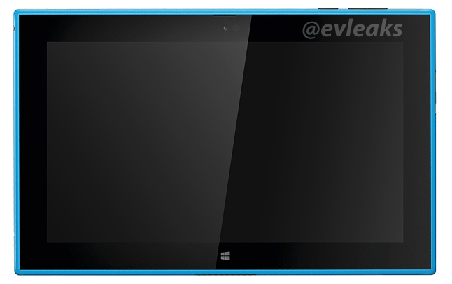 Первый пресс-снимок планшета Nokia Lumia 2520 просочился в голубой цвет в преддверии мероприятия 22 октября