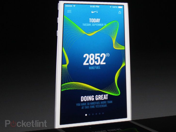 Nike+ Move, первое приложение движения для iPhone 5S, выпущенное в App Store